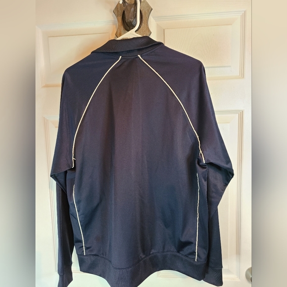 (1278) Banana Republic Men's Warm Up Jacket, Size: Medium Color: Black - Picture 9 of 13